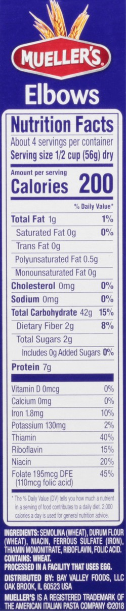 slide 3 of 9, Mueller's Elbows 8 oz, 8 oz
