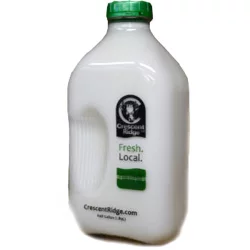 Crescent Ridge Dairy - 1% Milk, Glass Bottle - 64 fl oz