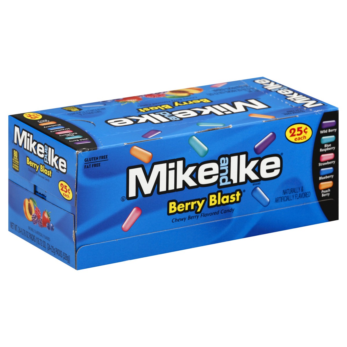 slide 3 of 13, MIKE AND IKE Berry Blast Candy 24 ea, 24 ct