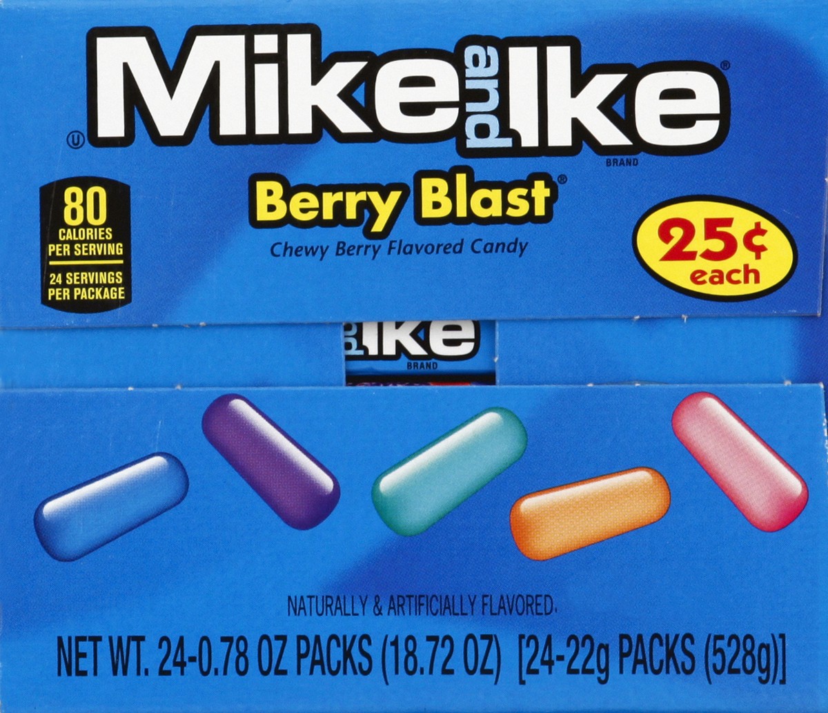 slide 8 of 13, MIKE AND IKE Berry Blast Candy 24 ea, 24 ct