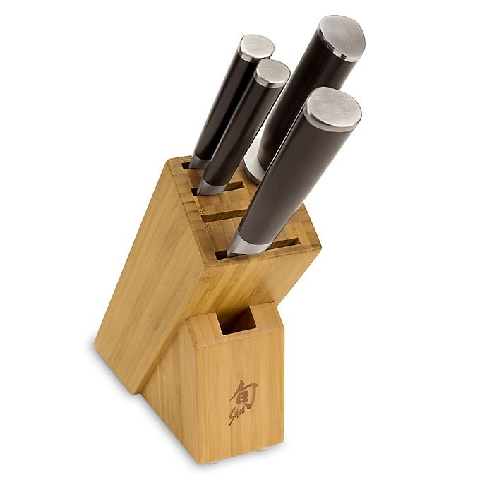 slide 3 of 3, Shun Classic Starter Knife Block Set, 5 ct