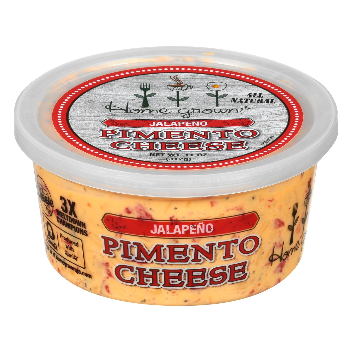 slide 1 of 10, Homegrown Jalapeno Pimento Cheese, 11 oz