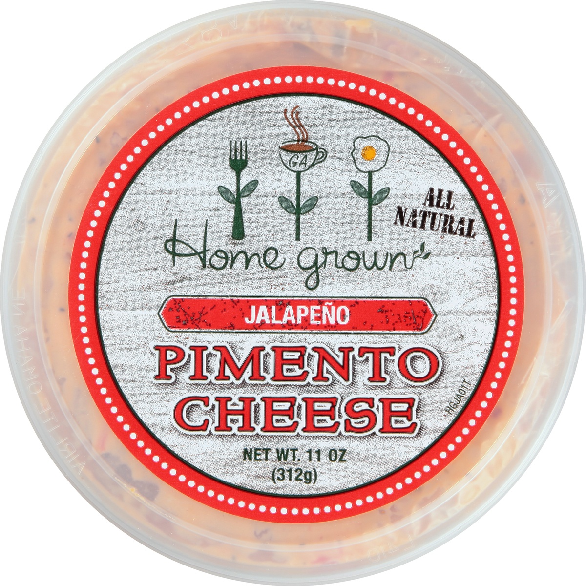 slide 9 of 10, Homegrown Jalapeno Pimento Cheese, 11 oz