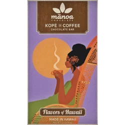 Manoa Chocolate Chocolate Coffee Bar, 2.1 oz