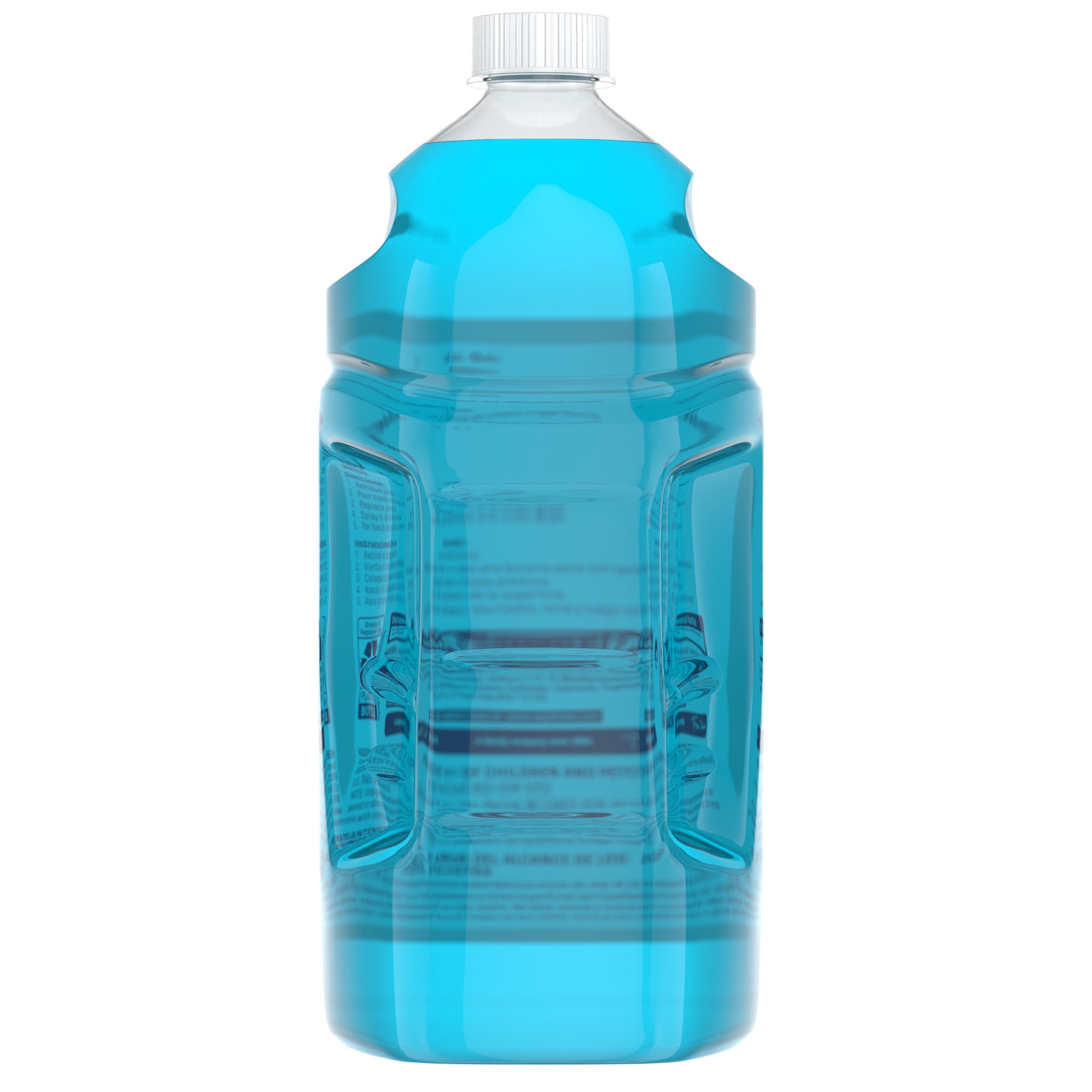 slide 2 of 3, Windex Glass Cleaner Refill, Original Blue, 2 L, 67.60 fl oz