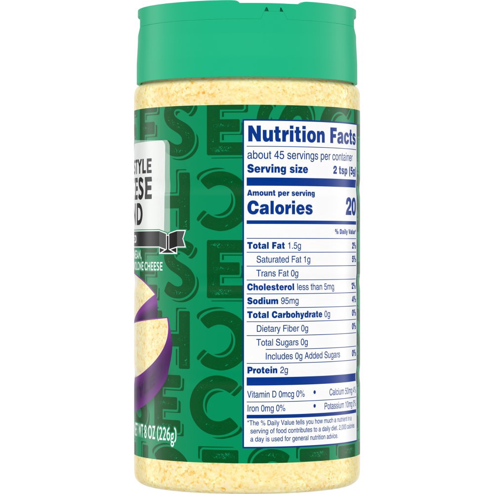 slide 2 of 3, Kroger Grated Italian Style 5 Cheese Blend, 8 oz