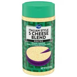 Kroger Grated Italian Style 5 Cheese Blend