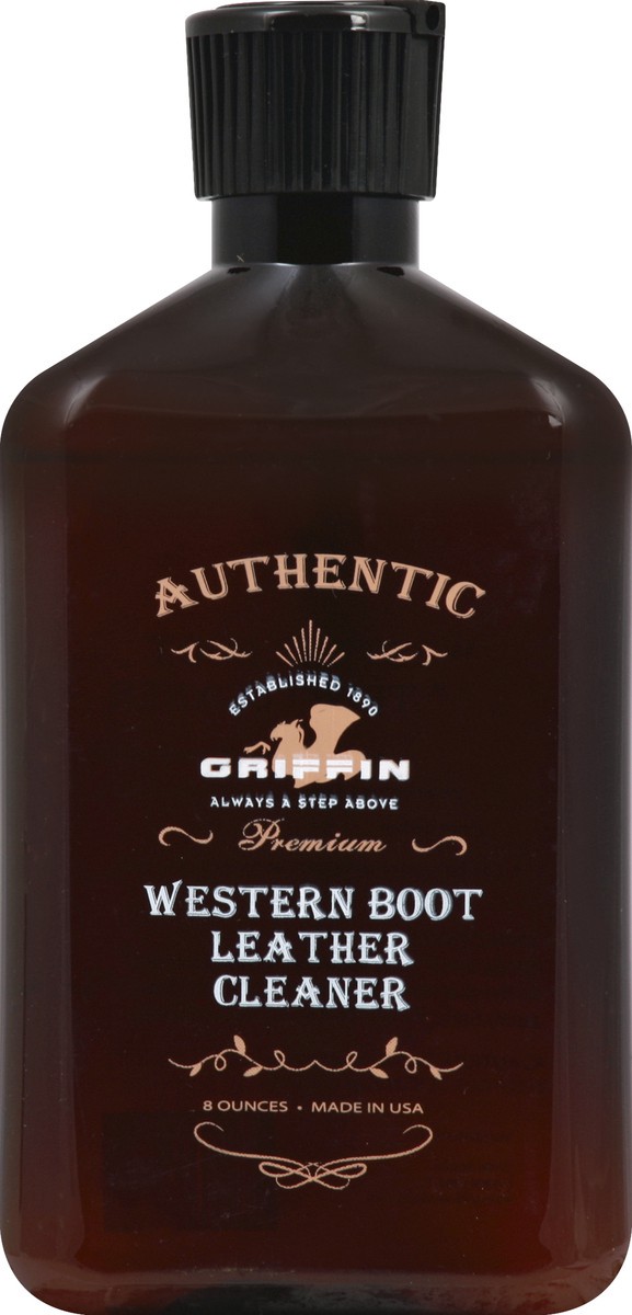 slide 2 of 2, Griffin Bros. Western Boot Leather Cleaner - 8 Fl. Oz., 8 fl oz