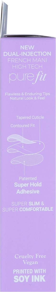 slide 10 of 13, imPRESS Classic French Ideal Nails Medium 30 ea, 30 ct