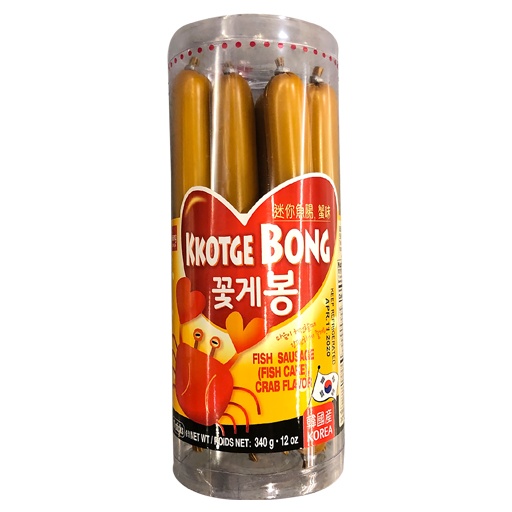 slide 1 of 1, Wang Kkotge Bong Sausage 10Pcs, 12 oz