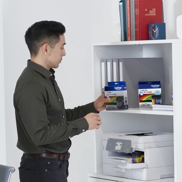 slide 6 of 10, Brother Lc406 Tank Cyan Ink Cartridge, Lc406C, 1 ct