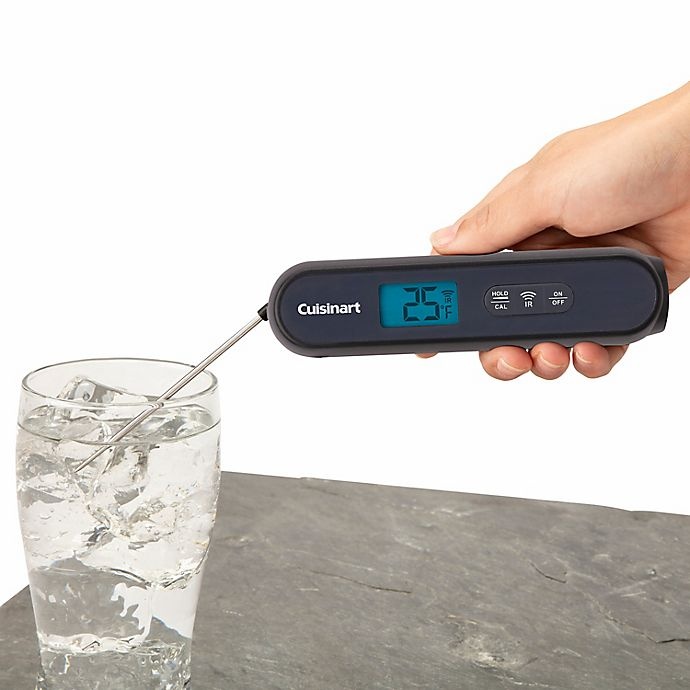 slide 4 of 8, Cuisinart 2-in-1 Infrared and GrillingOutdoor Cooking Thermometer - Black, 1 ct