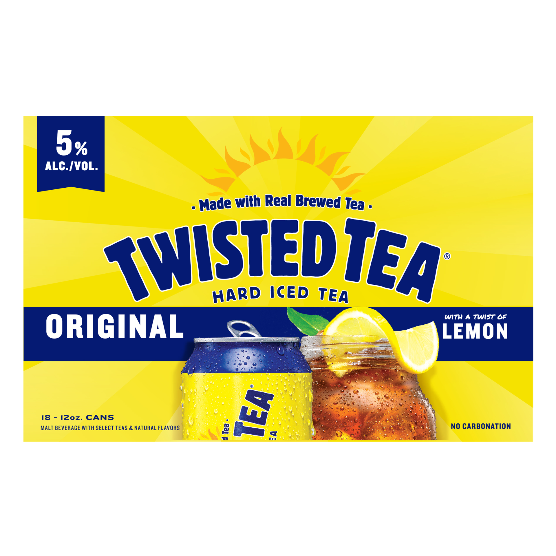 slide 5 of 5, Twisted Tea 18Pkc, 12 oz
