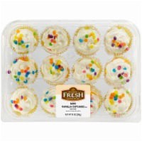 slide 1 of 2, Bakery Fresh Goodness Mini Vanilla Cupcakes, 10 oz