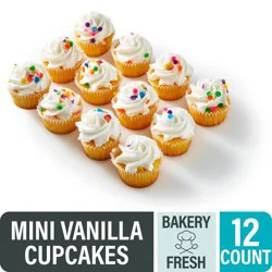 Bakery Fresh Goodness Mini Vanilla Cupcakes
