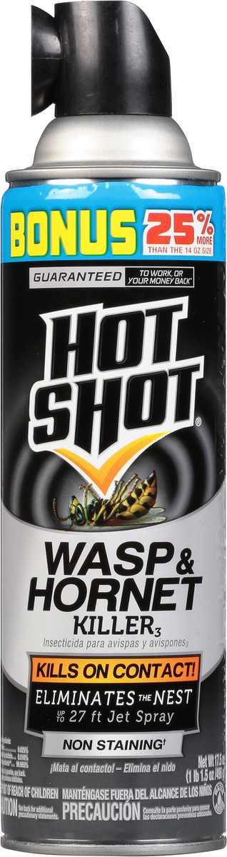 slide 3 of 9, Hot Shot Bonus Wasp & Hornet, 17.5 oz