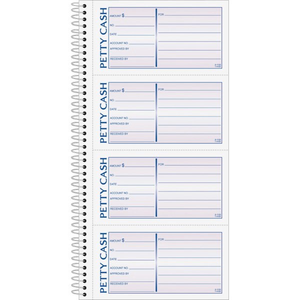 slide 7 of 9, Adams 2-Part Petty Cash Receipt Book, 1 ct