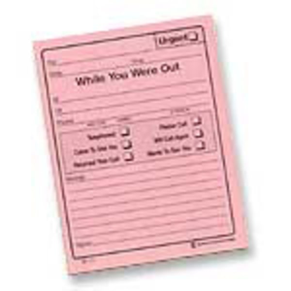 slide 1 of 1, Adams "While You Were Out" Message Pads, 24 pk; 50 ct