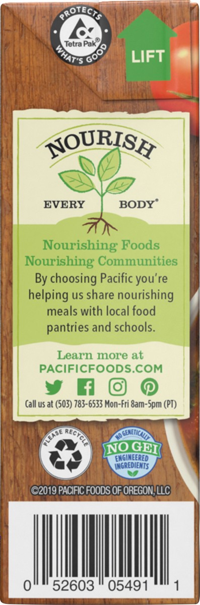 slide 7 of 8, Pacific Foods Organic Spicy Black Bean & Kale Soup, 17oz, 17 oz
