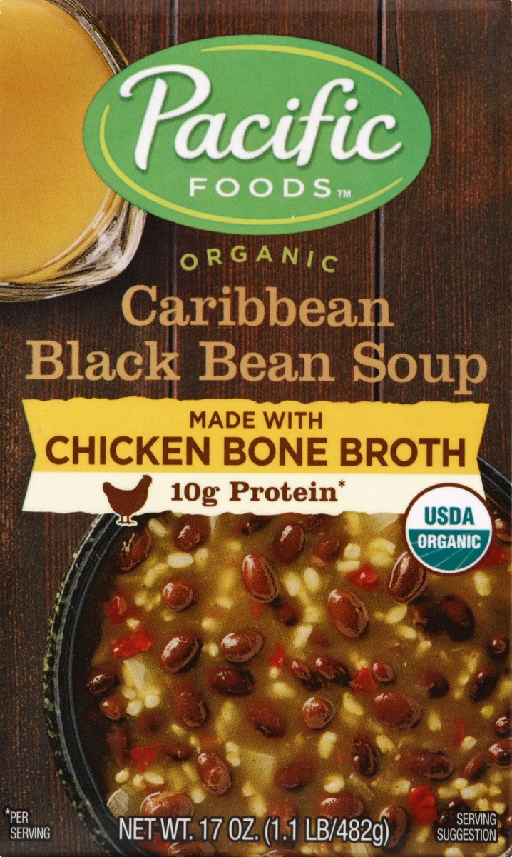 slide 4 of 4, Pacific Caribbean Black Bean Soup, 17 oz