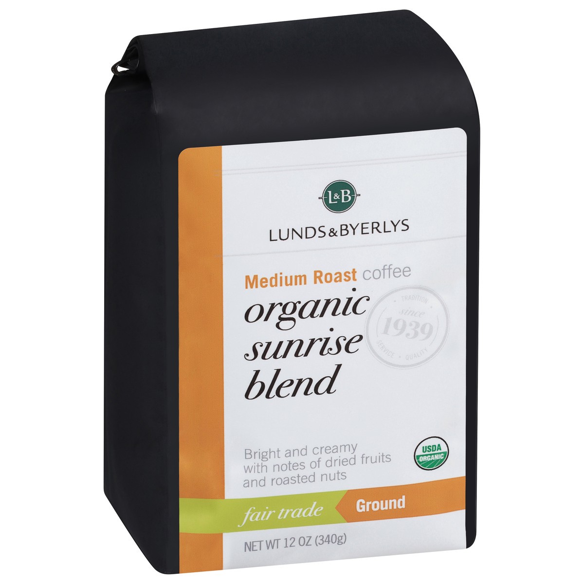 slide 6 of 9, Lunds & Byerlys Organic Medium Roast Ground Sunrise Blend Coffee 12 oz, 12 oz