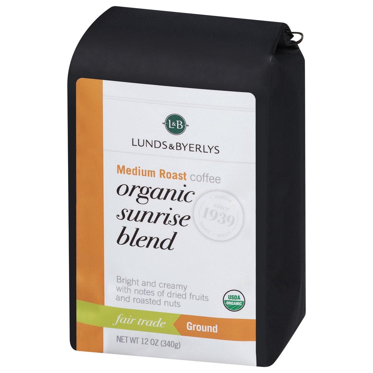 slide 7 of 9, Lunds & Byerlys Organic Medium Roast Ground Sunrise Blend Coffee 12 oz, 12 oz