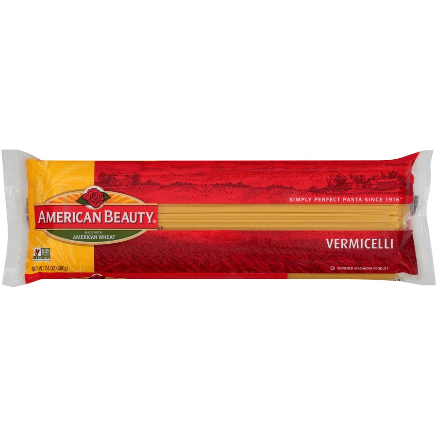 slide 1 of 6, American Beauty Vermicelli, 24 oz