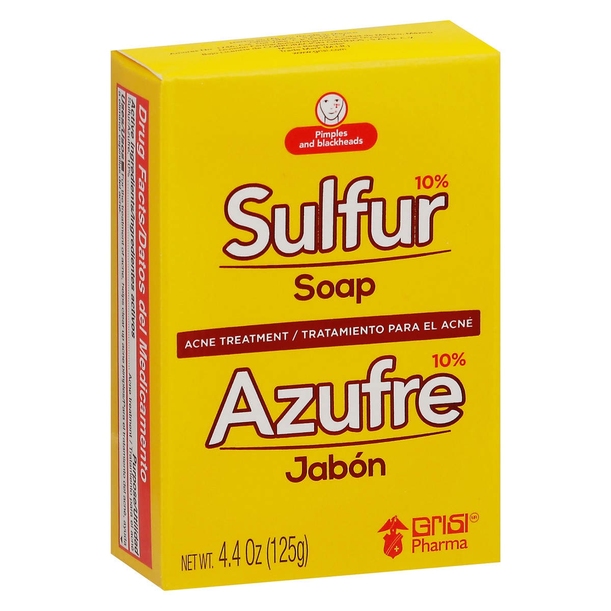 slide 9 of 12, Grisi 10% Sulfur Soap 4.4 oz Box, 4.4 oz