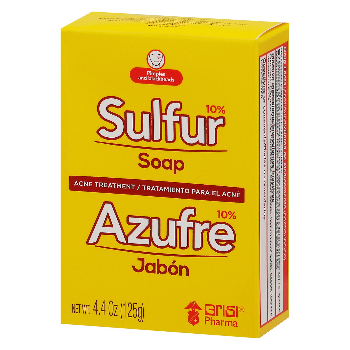 slide 7 of 12, Grisi 10% Sulfur Soap 4.4 oz Box, 4.4 oz