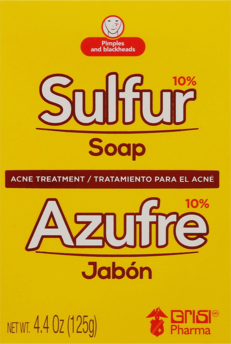 slide 6 of 12, Grisi 10% Sulfur Soap 4.4 oz Box, 4.4 oz