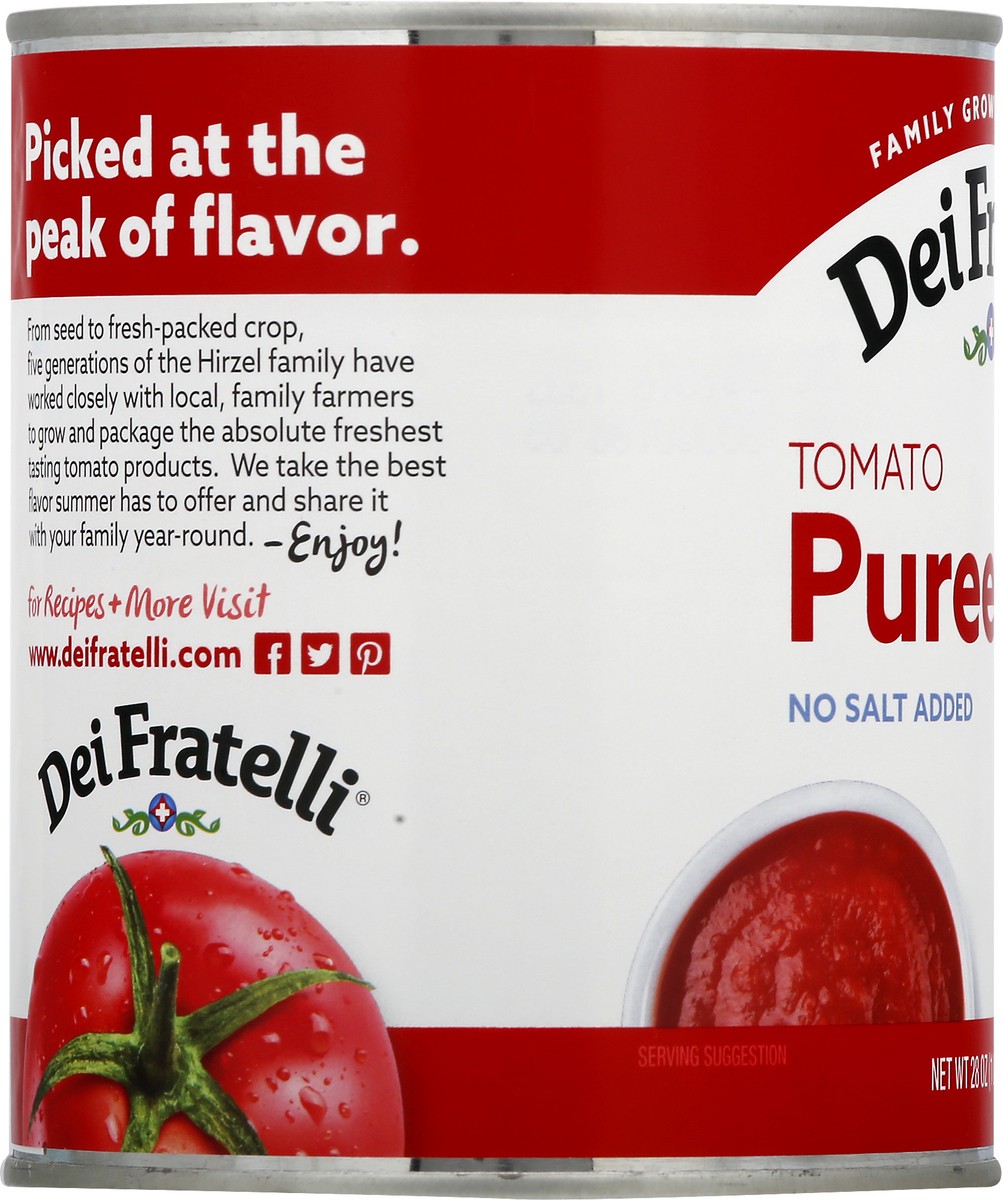 slide 7 of 9, Dei Fratelli Vegs Tomato Puree, 28 oz