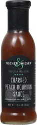 Fischer & Wieser Charred Peach Bourbon Sauce 12.5 oz