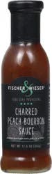 Fischer & Wieser Charred Peach Bourbon Sauce 12.5 oz