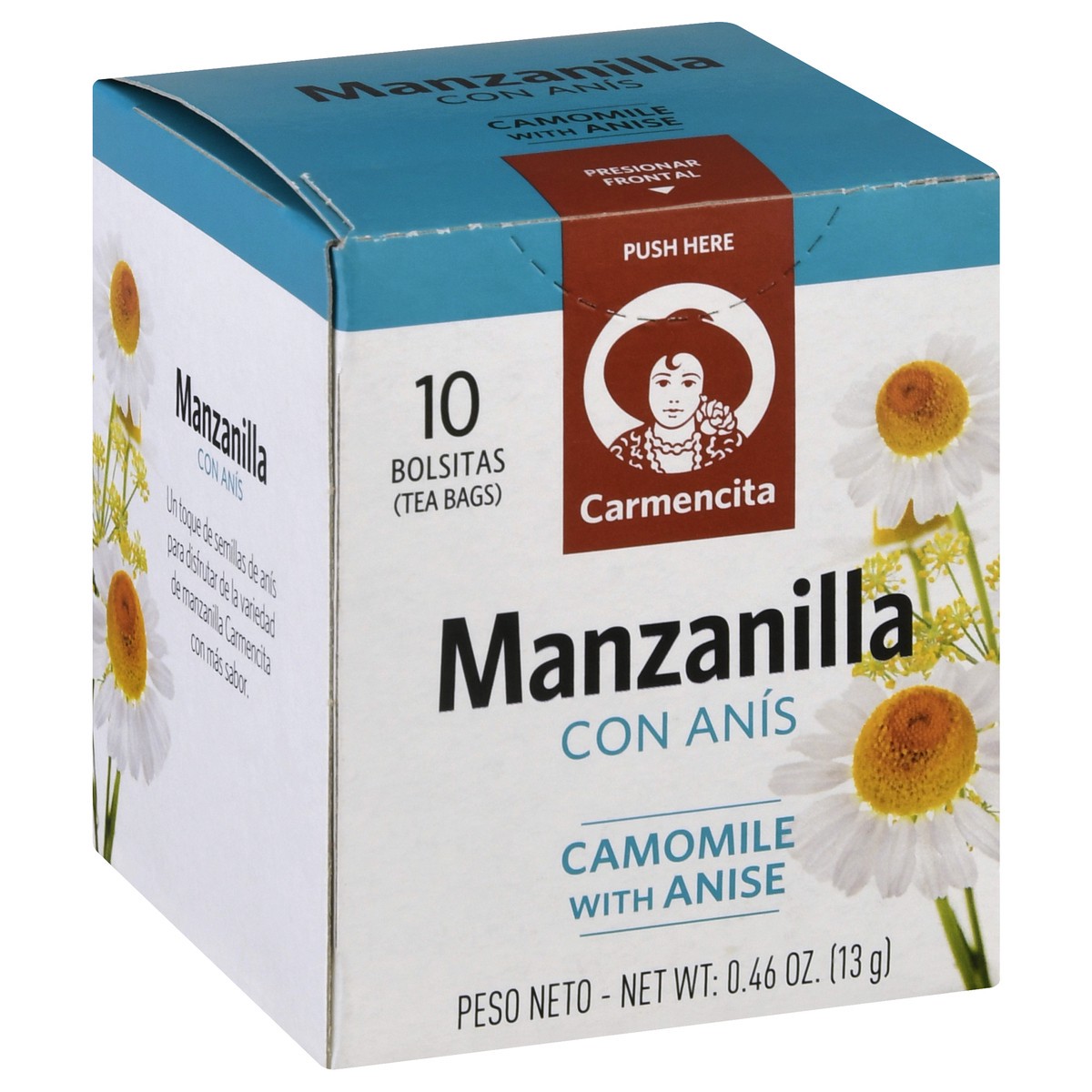 slide 7 of 12, Carmencita Tea Bags Camomile with Anise Tea - 10 ct, 10 ct