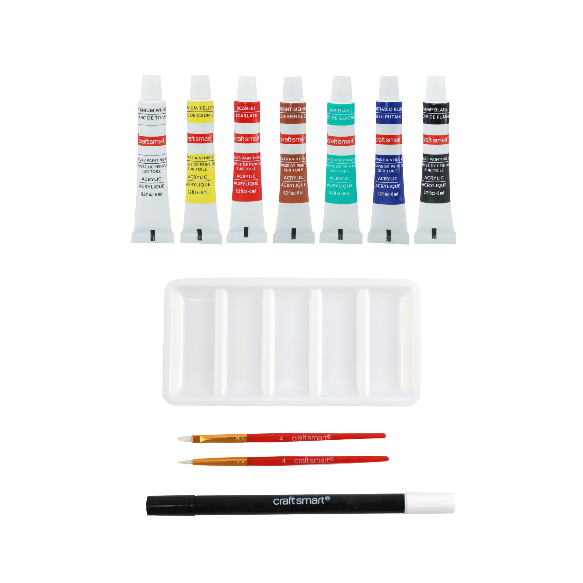 slide 5 of 6, 7" X 9" Raven & Moth Oval Canvas Painting Kit By Craft Smart, 7 in x 9 in