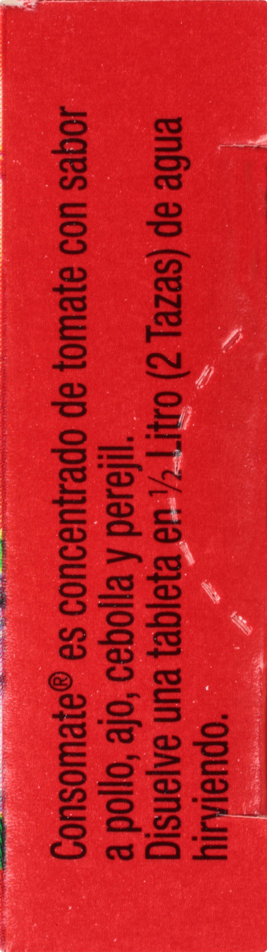 slide 3 of 7, Consomate DISCONTINUED_Cons-Mate(R) Tomato and Chicken Flavor Concentrate Tablets 8 ct Box, 8 ct