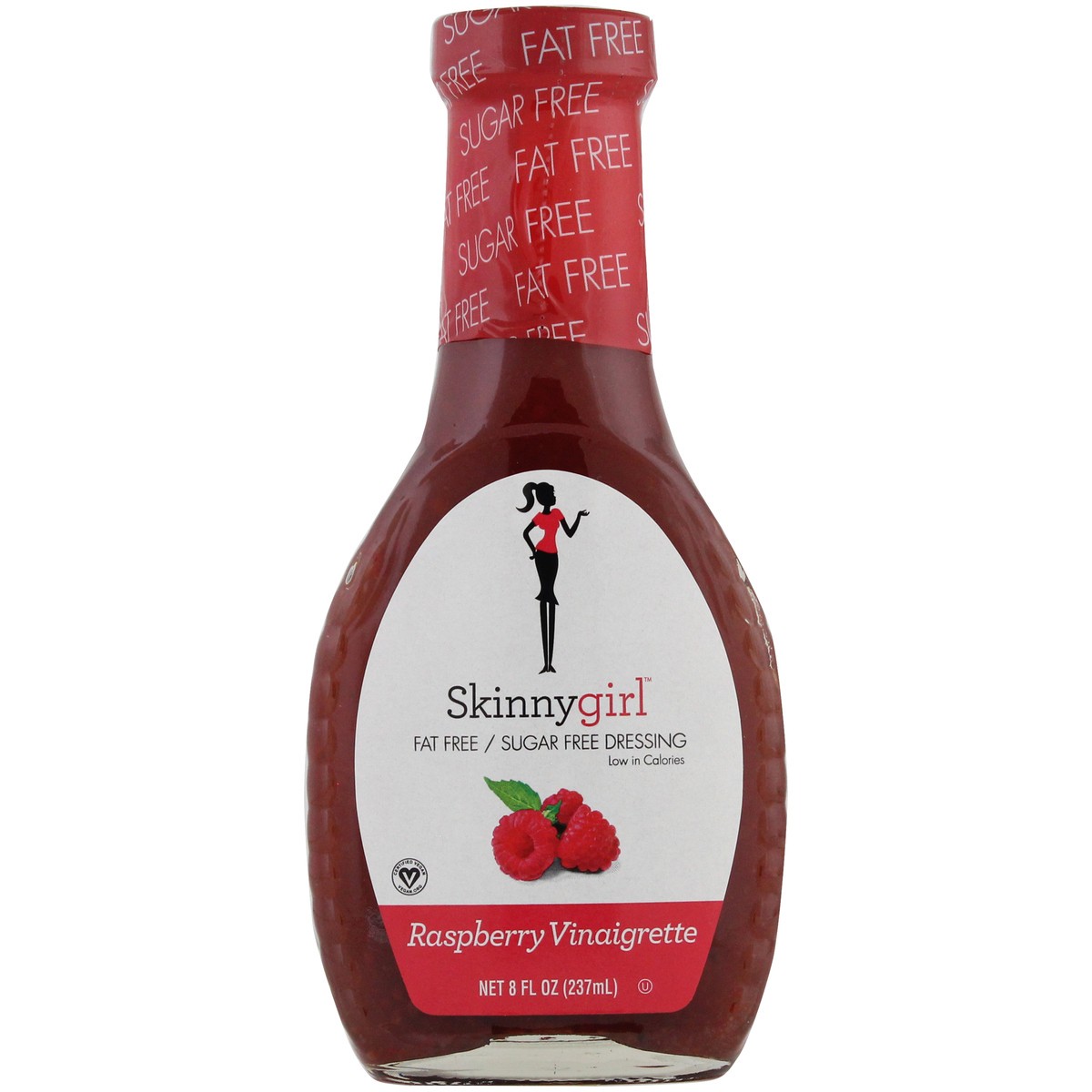 slide 1 of 11, Skinnygirl™ Raspberry Vinaigrette Fat Free/Sugar Free Salad Dressing 8 fl. oz. Bottle, 8 fl oz