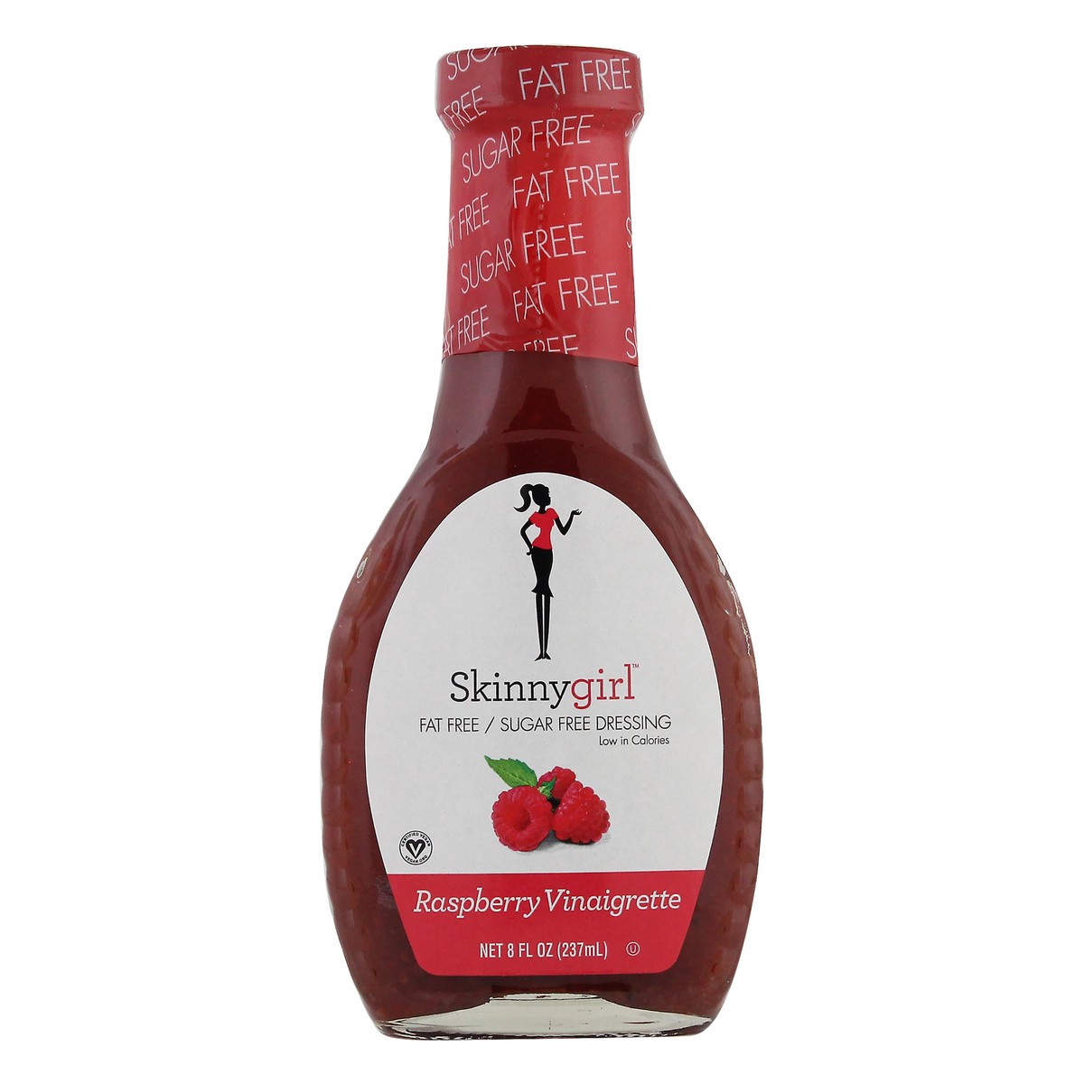 slide 9 of 11, Skinnygirl™ Raspberry Vinaigrette Fat Free/Sugar Free Salad Dressing 8 fl. oz. Bottle, 8 fl oz