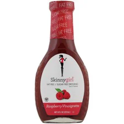 Skinnygirl™ Raspberry Vinaigrette Fat Free/Sugar Free Salad Dressing 8 fl. oz. Bottle