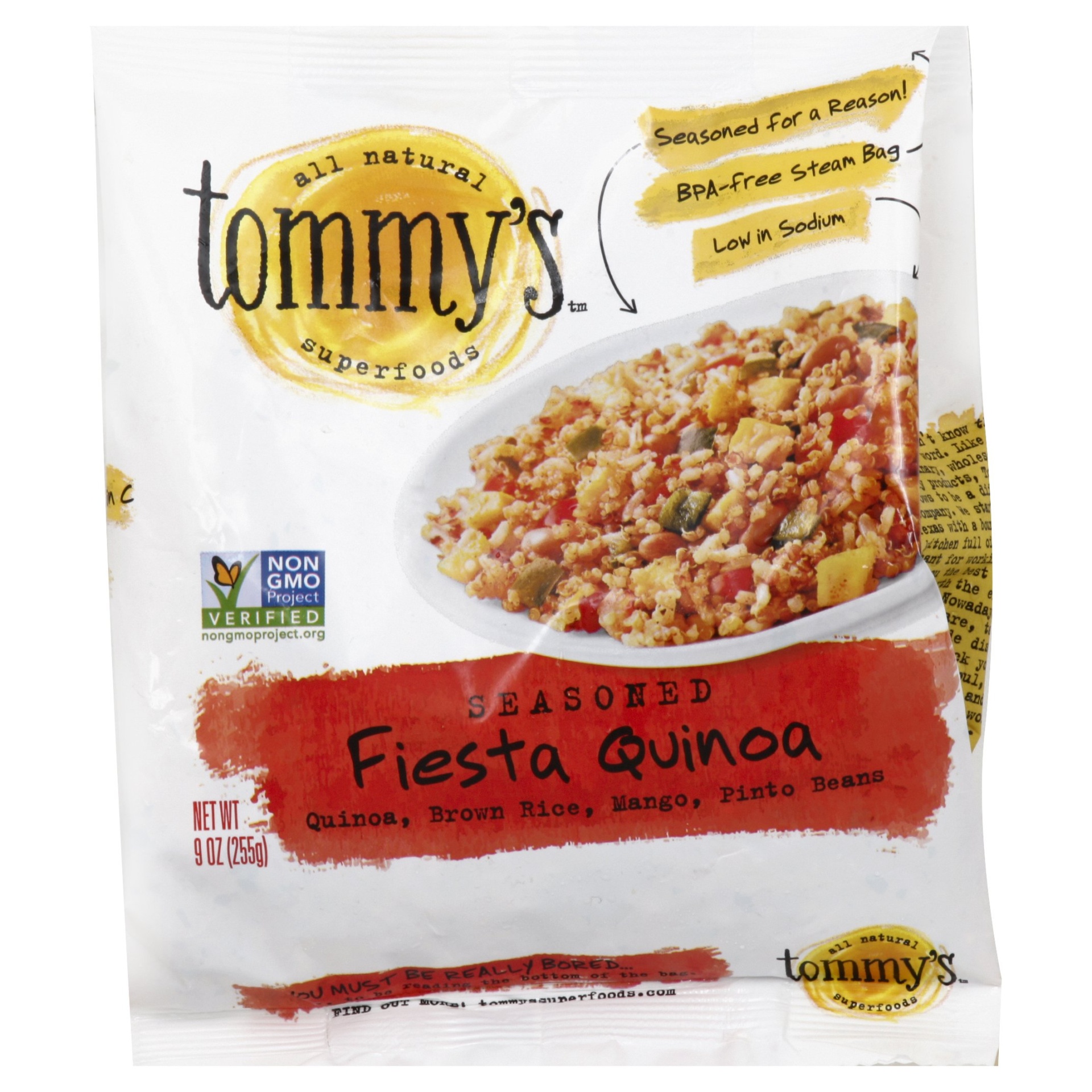 slide 1 of 5, Tommy's Fiesta Quinoa 9 oz, 9 oz