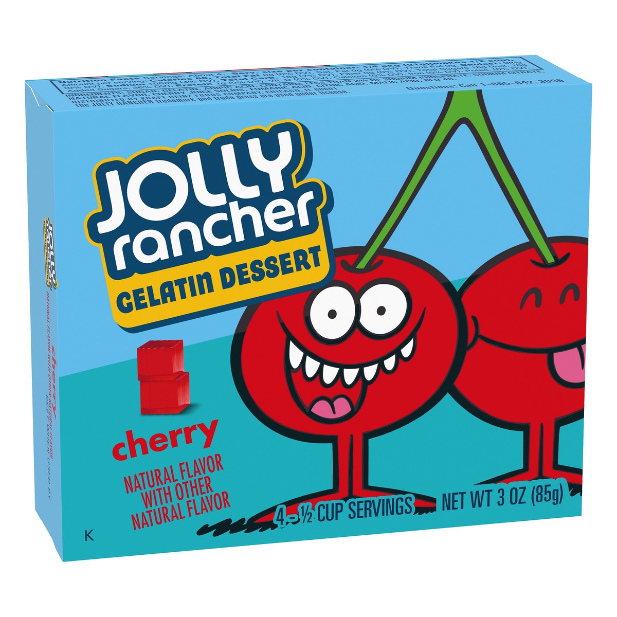 slide 6 of 10, Jolly Rancher Cherry Gelatin, 3 oz