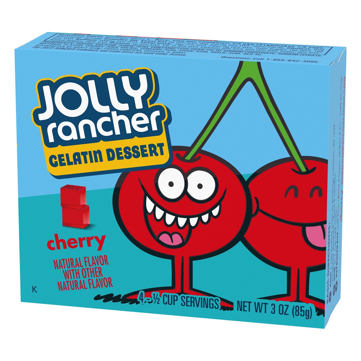 slide 9 of 10, Jolly Rancher Cherry Gelatin, 3 oz