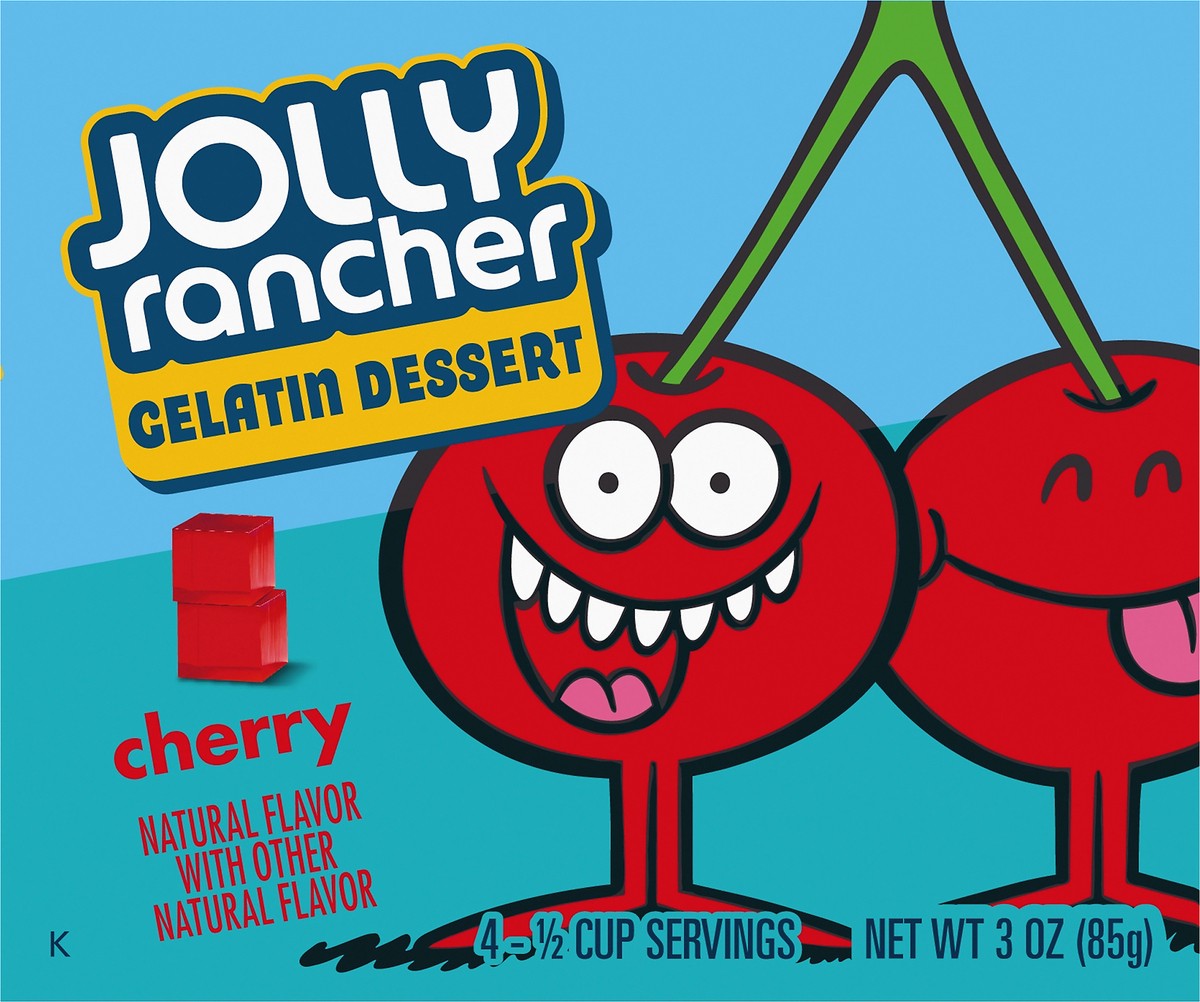 slide 4 of 10, Jolly Rancher Cherry Gelatin, 3 oz