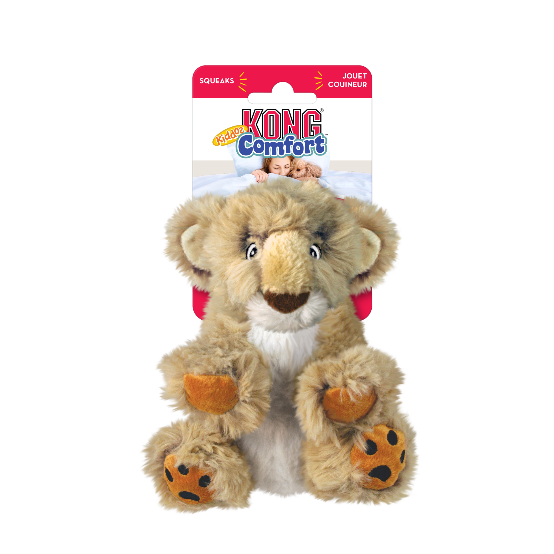 slide 3 of 3, KONG Comfort Kiddos Lion XS, 1 ct