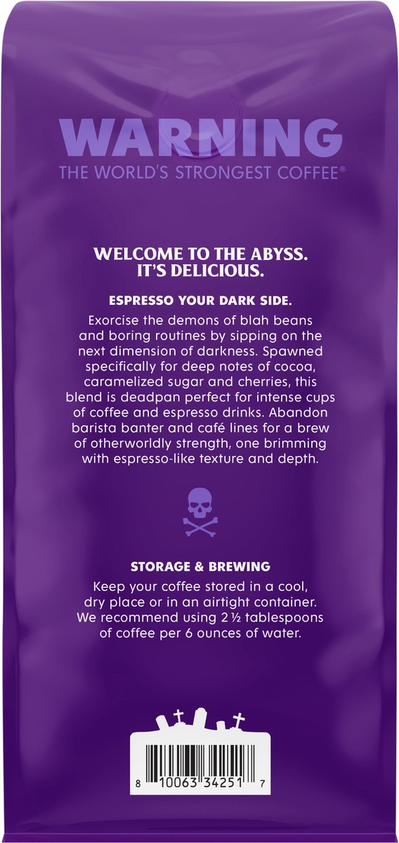 slide 7 of 10, Death Wish Coffee Co. Death Wish Coffee - Espresso Roast - Ground, 14 oz