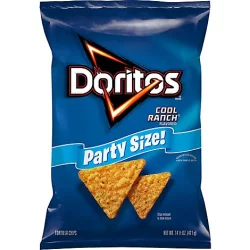 Doritos Tortilla Chips Cool Ranch Party Size