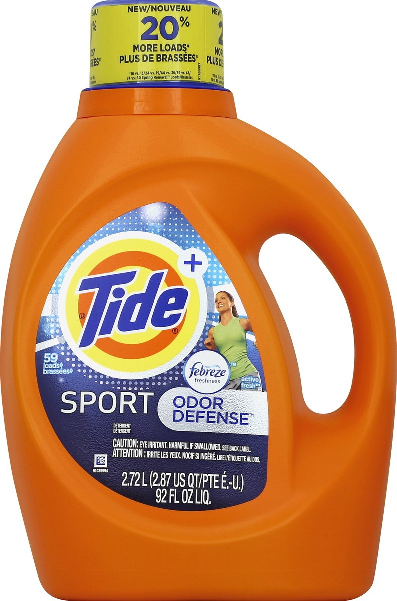 slide 2 of 3, Tide Detergent 92 oz, 92 oz