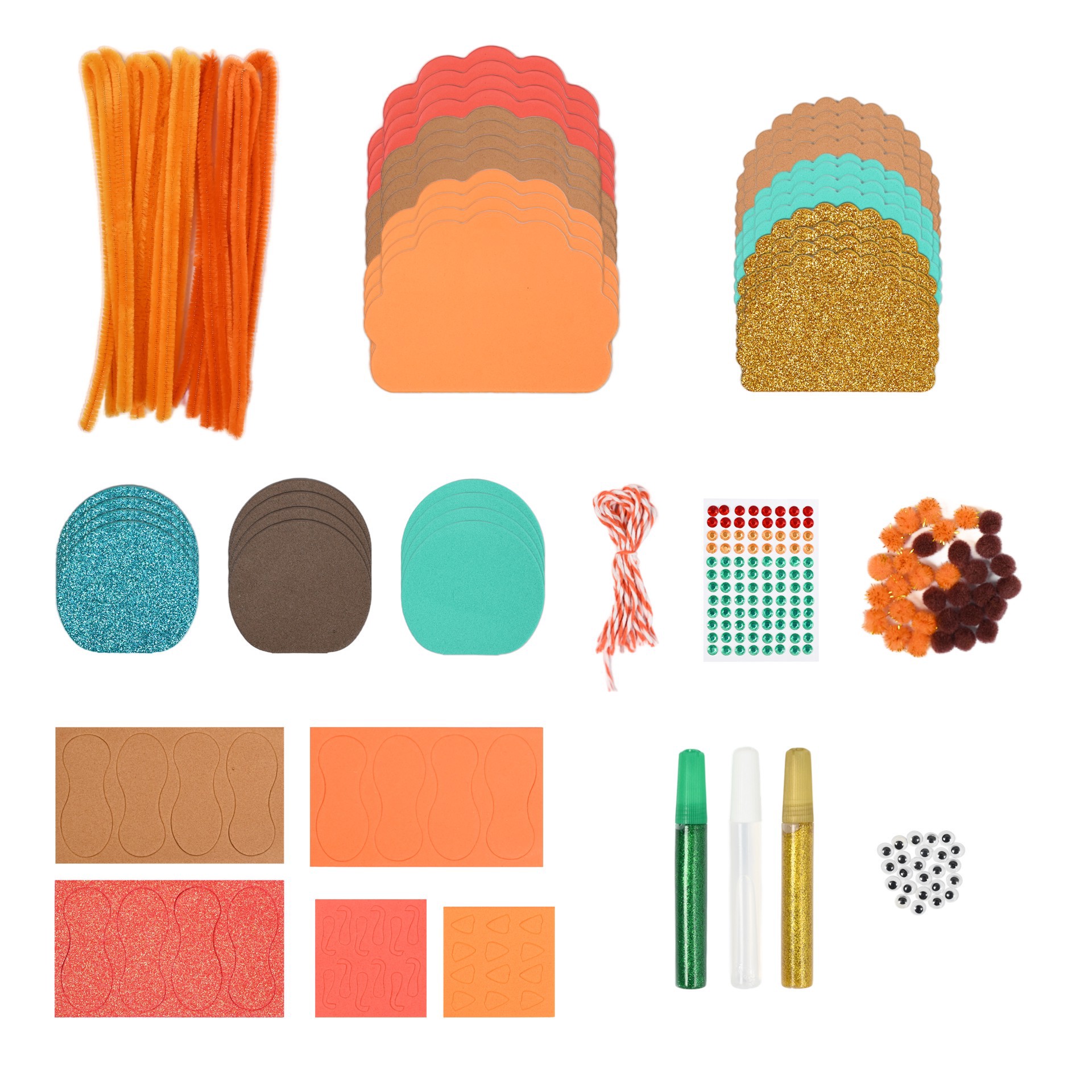 slide 3 of 4, Turkey Craft Platter By Creatology, 12.25 in x 8 in x 1.5 in