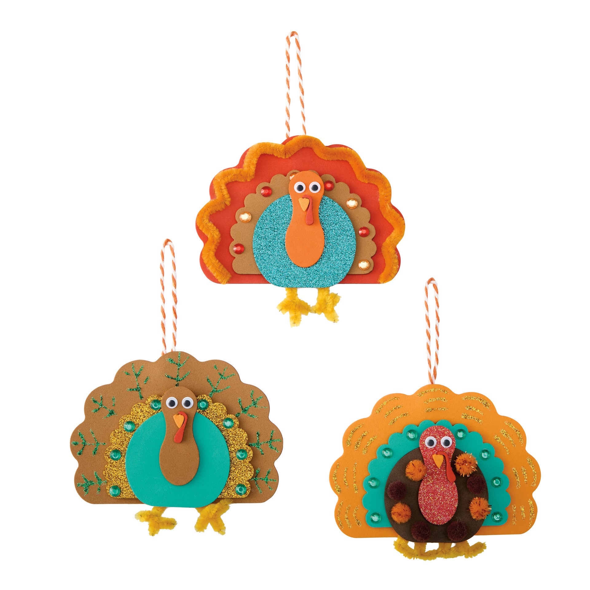 slide 4 of 4, Turkey Craft Platter By Creatology, 12.25 in x 8 in x 1.5 in