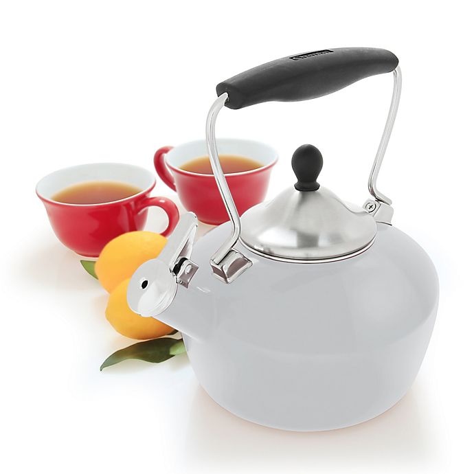 slide 5 of 5, Chantal Catherine Tea Kettle - Lunar Rock, 1.8 qt